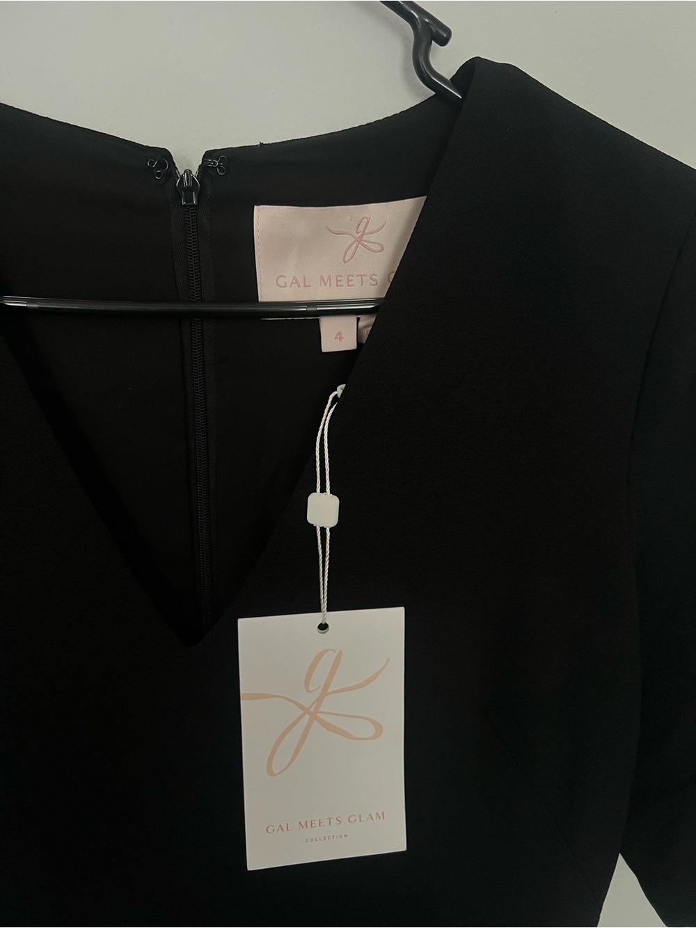 Gal Meets Glam Edith City midi dress NWT size 4 - Picture 5 of 9